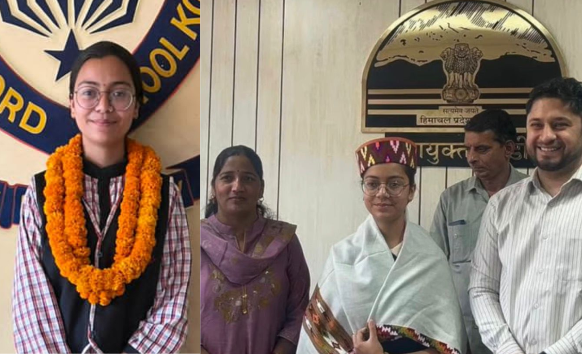 Mandi District Topper Alisha Thakur Serves as ‘One-Day Deputy Commissioner’