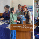 Active participation of Tibetian community at Medical camp in Mcleodganj