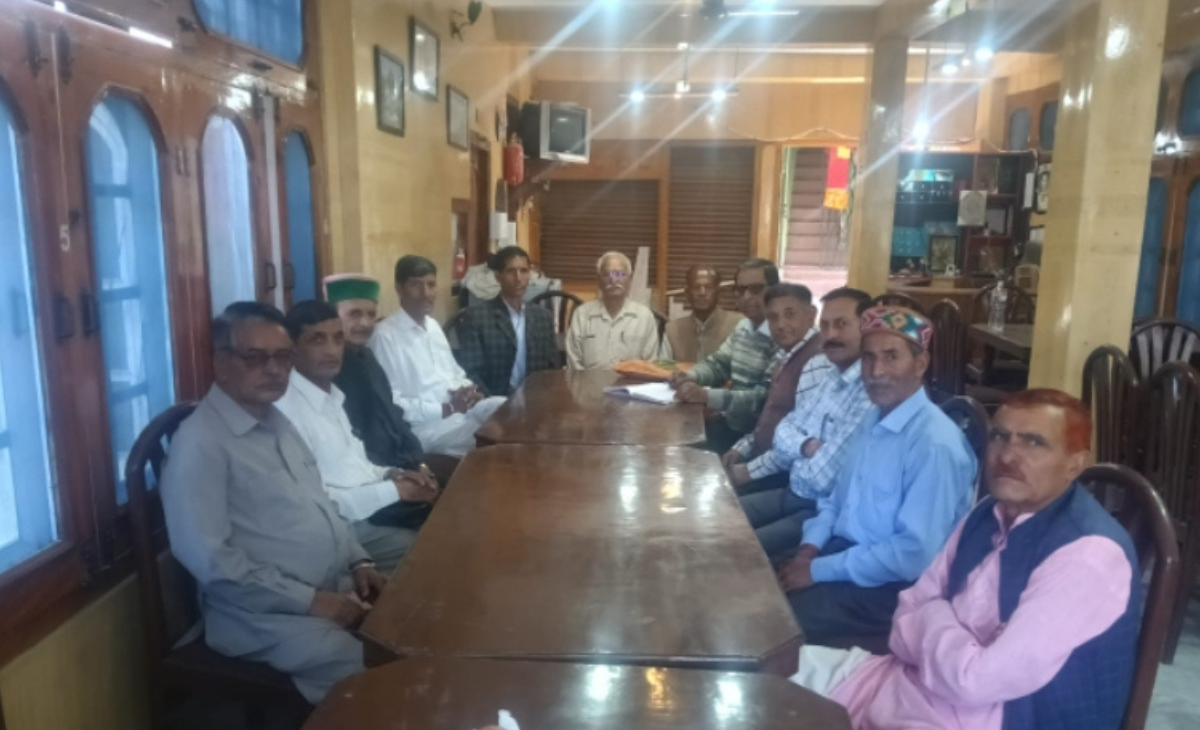 Pensioners’ Welfare Association Bharmaur Unit Monthly Meeting on June 16
