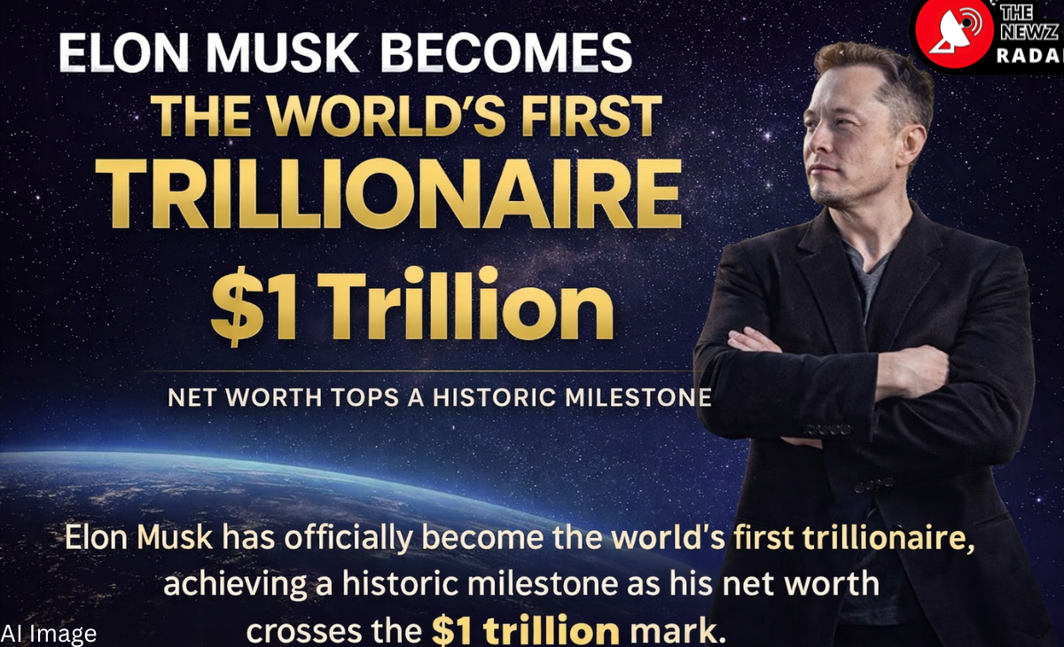 Elon Musk Becomes the World’s First Trillionaire