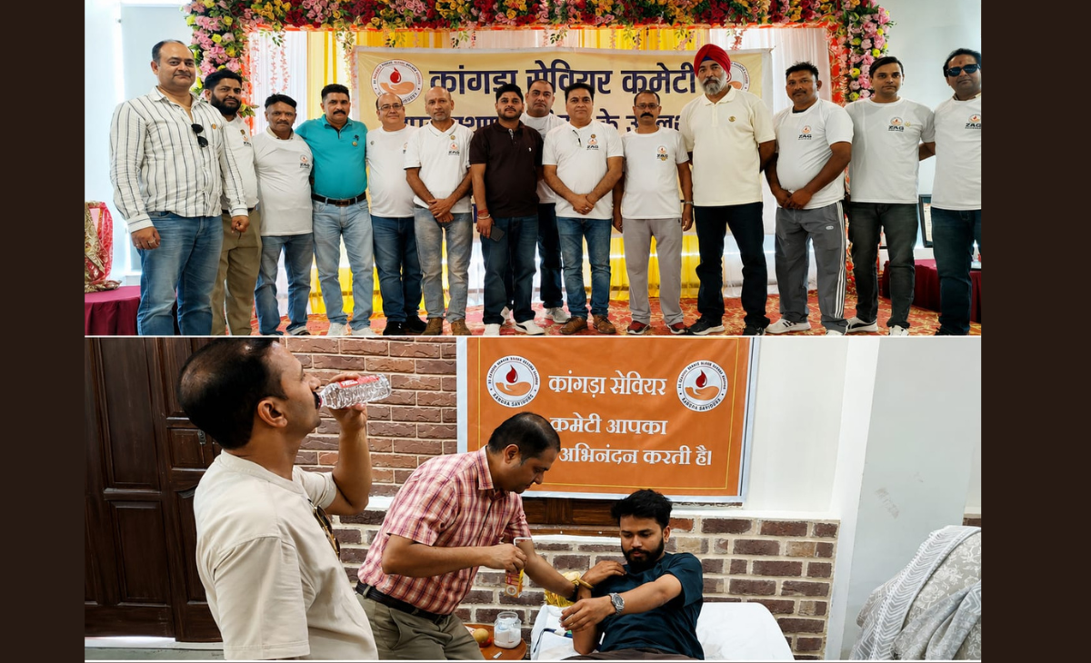 72 Units of Blood Collected at Kangra Saviour’s 10th Anniversary Camp