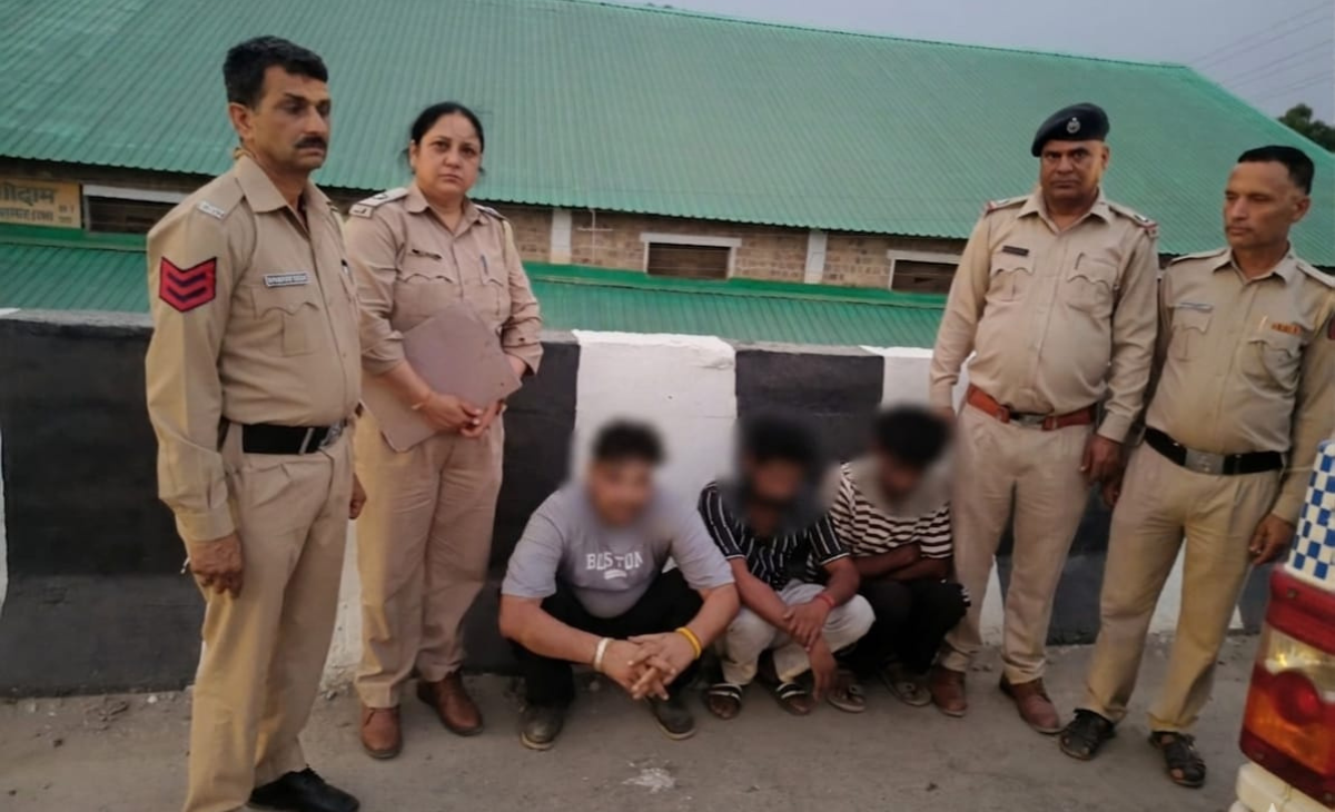 Three Arrested with Heroin in Nurpur; Case Registered Under NDPS Act
