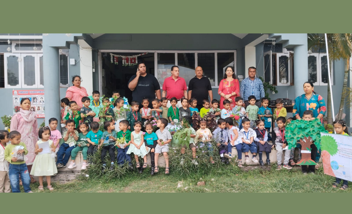 World Environment Day celebrated at Paras Public School, Bhawarna
