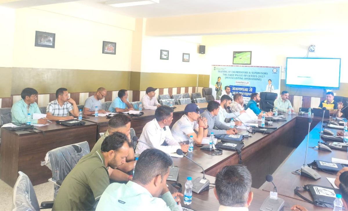 Second Batch of Census 2027 Training Begins in Bharmour