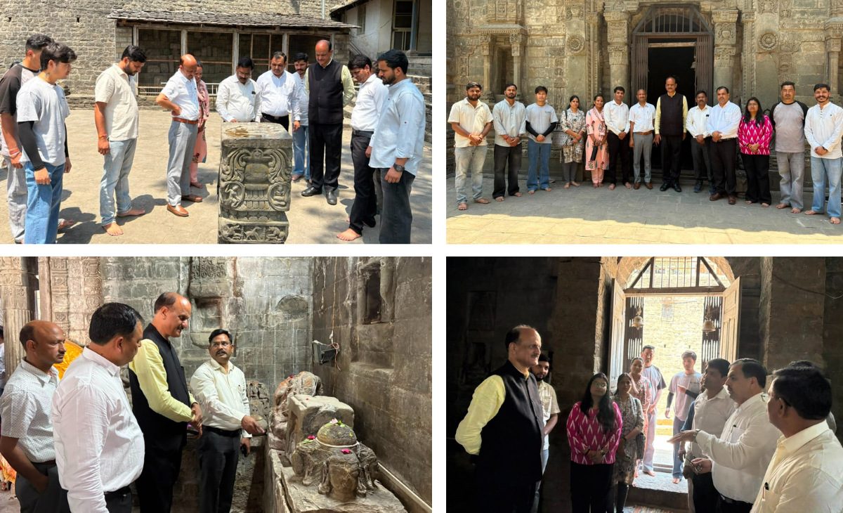 Jiwaji University Delegation Reaches ‘Chhoti Kashi’ Mandi to Study 500-Year Historical Journey of the Town