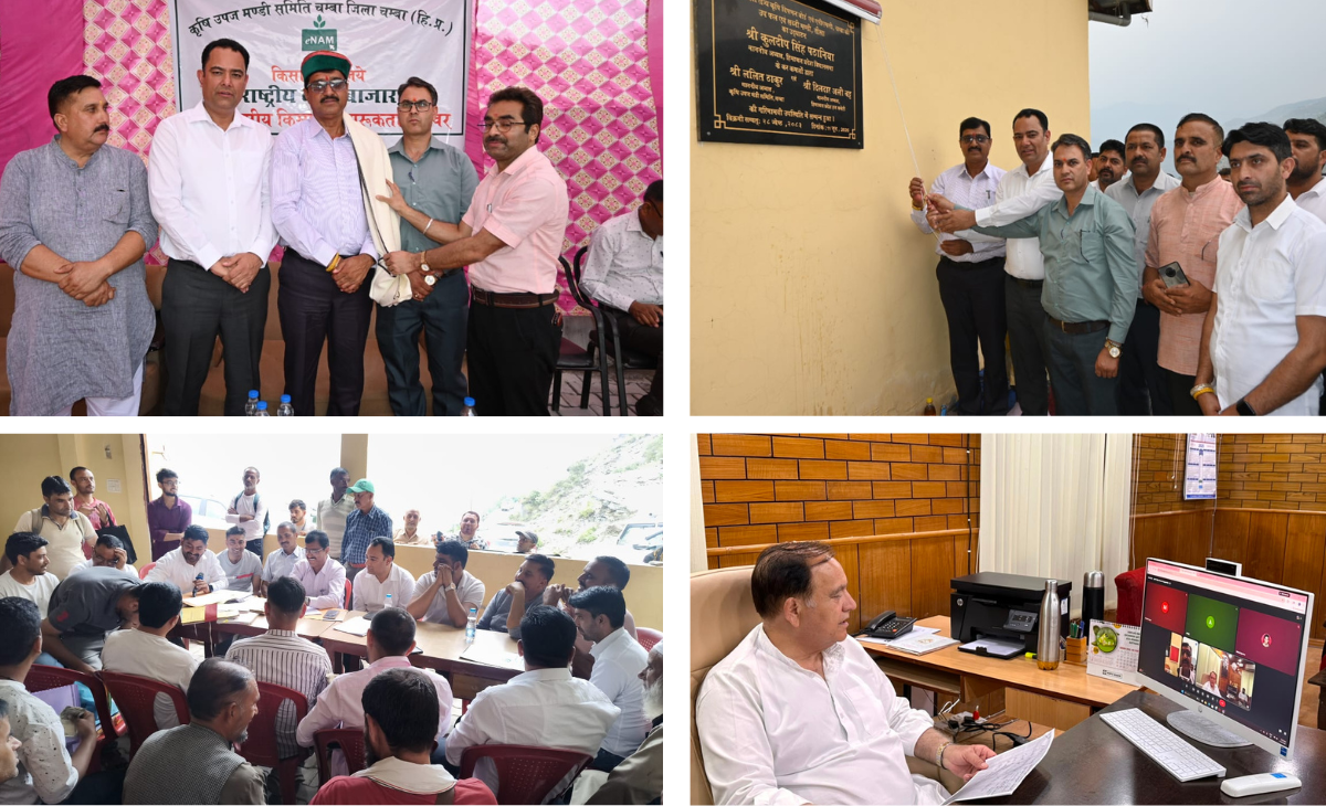Speaker Inaugurates Tissa Sub‑Market Virtually; Built at a Cost of ₹59 Lakh
