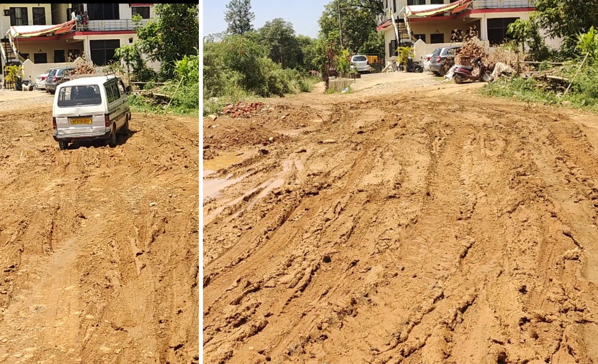 Sonara Village Road in Ruins, Villagers Raise Concern with Nishu Mogra and Newly Elected Panchayat Leaders