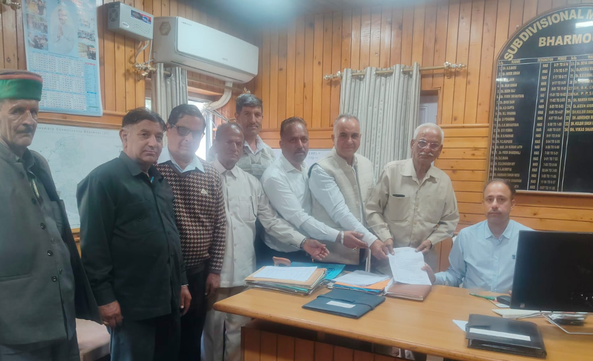 Pensioners’ Welfare Association Bharmaur Submits Memorandum to ADM on Senior Citizens’ Issues