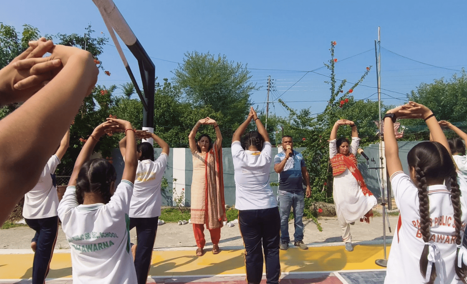 Paras School Celebrates International Yoga Day with Enthusiasm