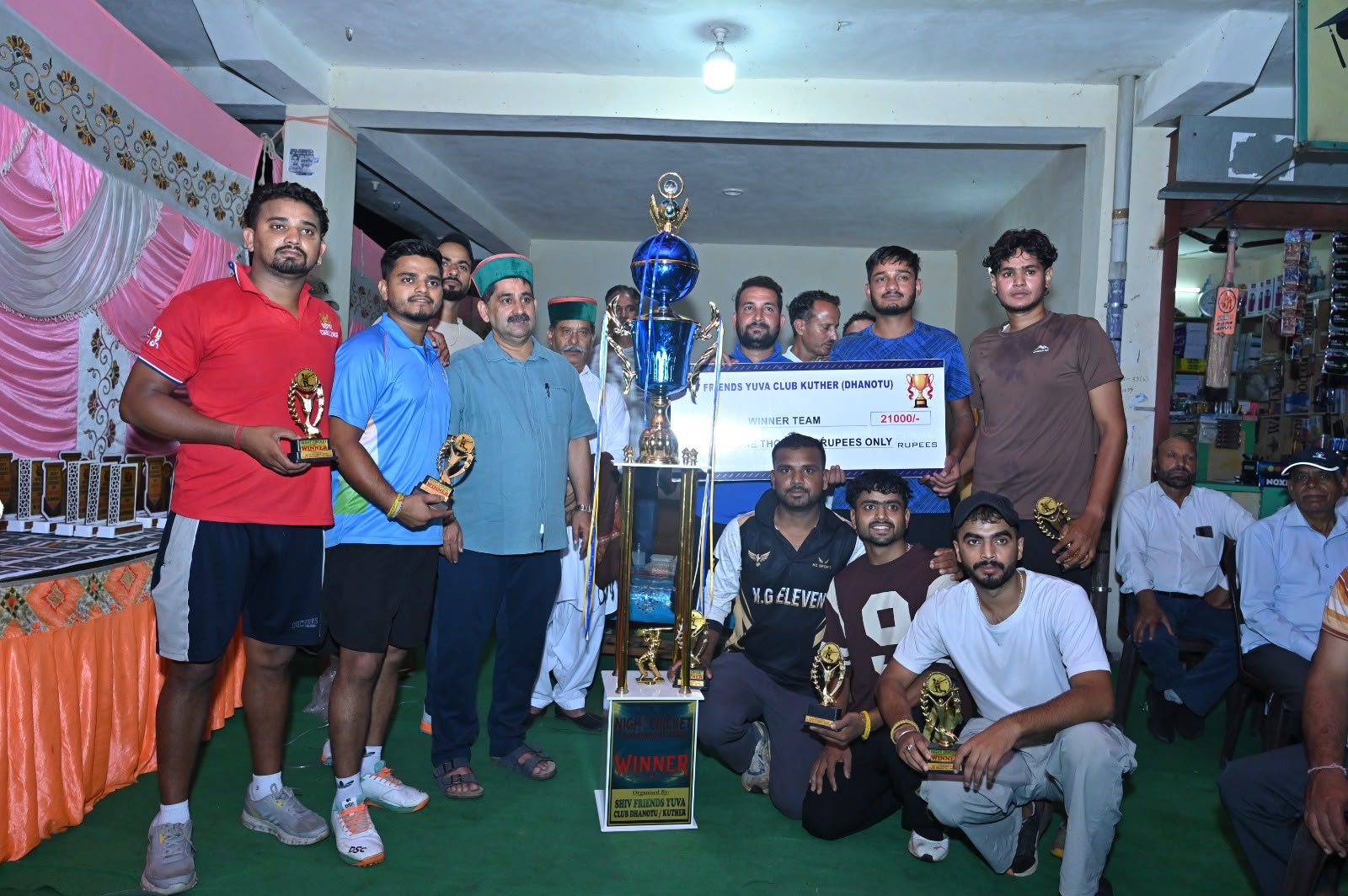 Cricket Fever Peaks as Mix Eleven Gaggal Lifts Dhanotu Cup