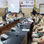 Monthly Crime Review and Welfare Meeting Held in Nurpur Police District