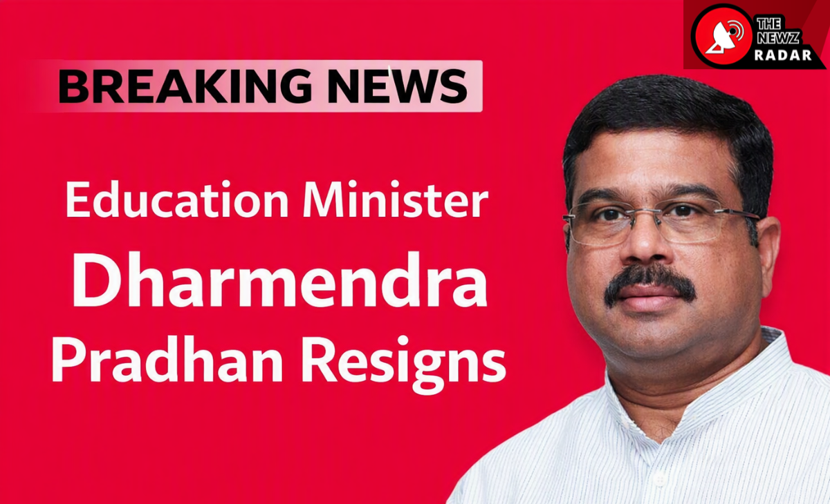 Dharmendra Pradhan Resigns as Education Minister, Emphasizes Faith in Youth and Democracy