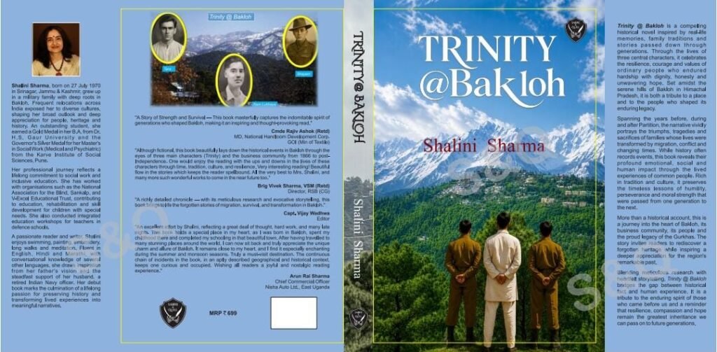 “Trinity @ Bakloh” – A Literary Tribute to Heritage and Humanity 2 f0b7872f ca95 4916 85ca 30bac68e33d2