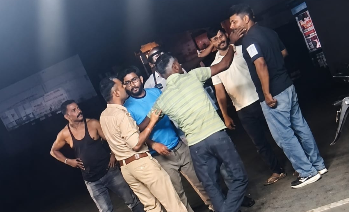 Two Arrested for Drunken Disorder in Chaitdu Bazaar, Gaggal