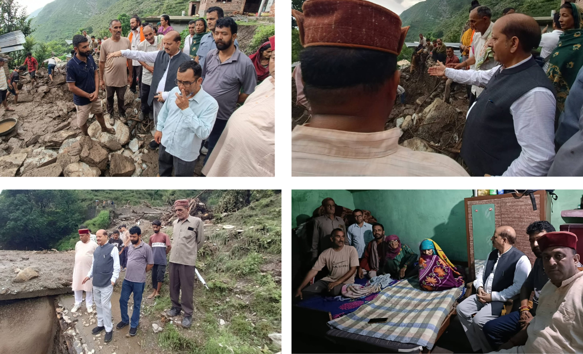 Cloudburst Causes Heavy Damage in Dalhousie Villages