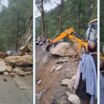 Chamba District: Landslide Blocks Chamba–Tissa Road