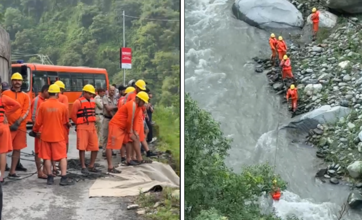 Two Youth Fall Into River After Bike Mishap in Chamba; Search Operation Continues