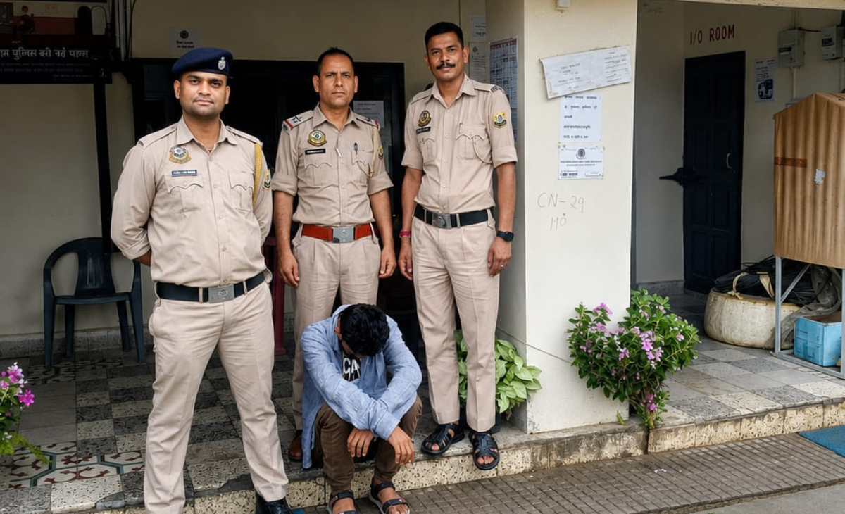 Punjab Youth Arrested with Heroin in Gaggal