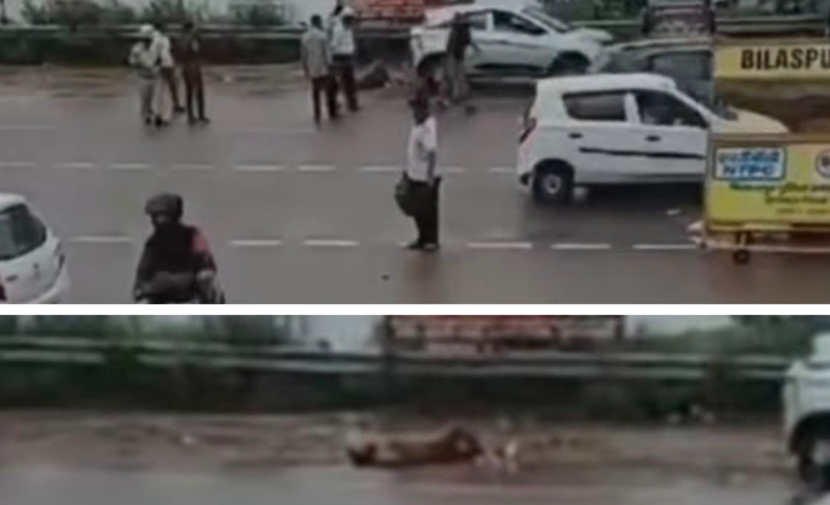 Accused in sensational 2024 Bilaspur firing case hacked with axe in presence of police; video of attack surfaces