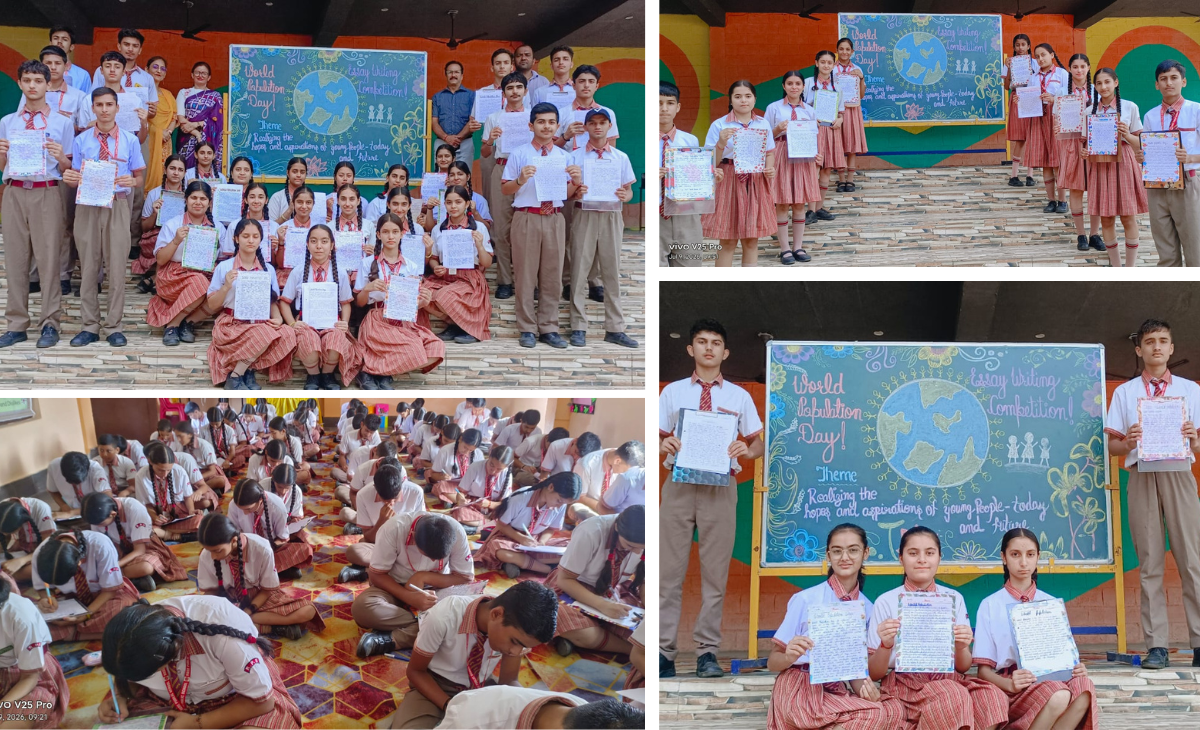 Essay Writing Competition on World Population Day at Rose Public School, Sulyali