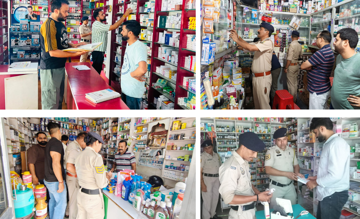 Special Drive Conducted to Check Chemist Shops in Nurpur