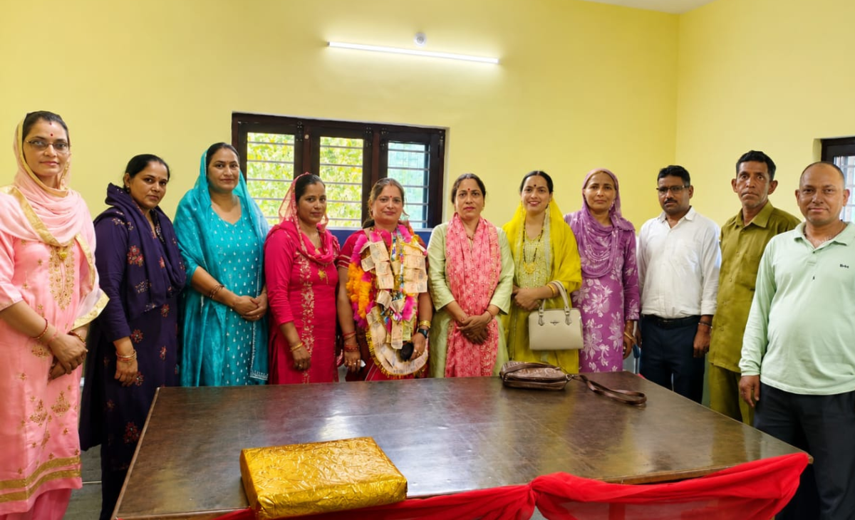 Salai Madam Pushpa Pathania Retires After 26 Years of Service