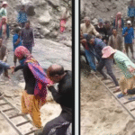 Cloudburst Triggers Floods in Pangi Valley: Workers Rescued, Relief Operations Underway