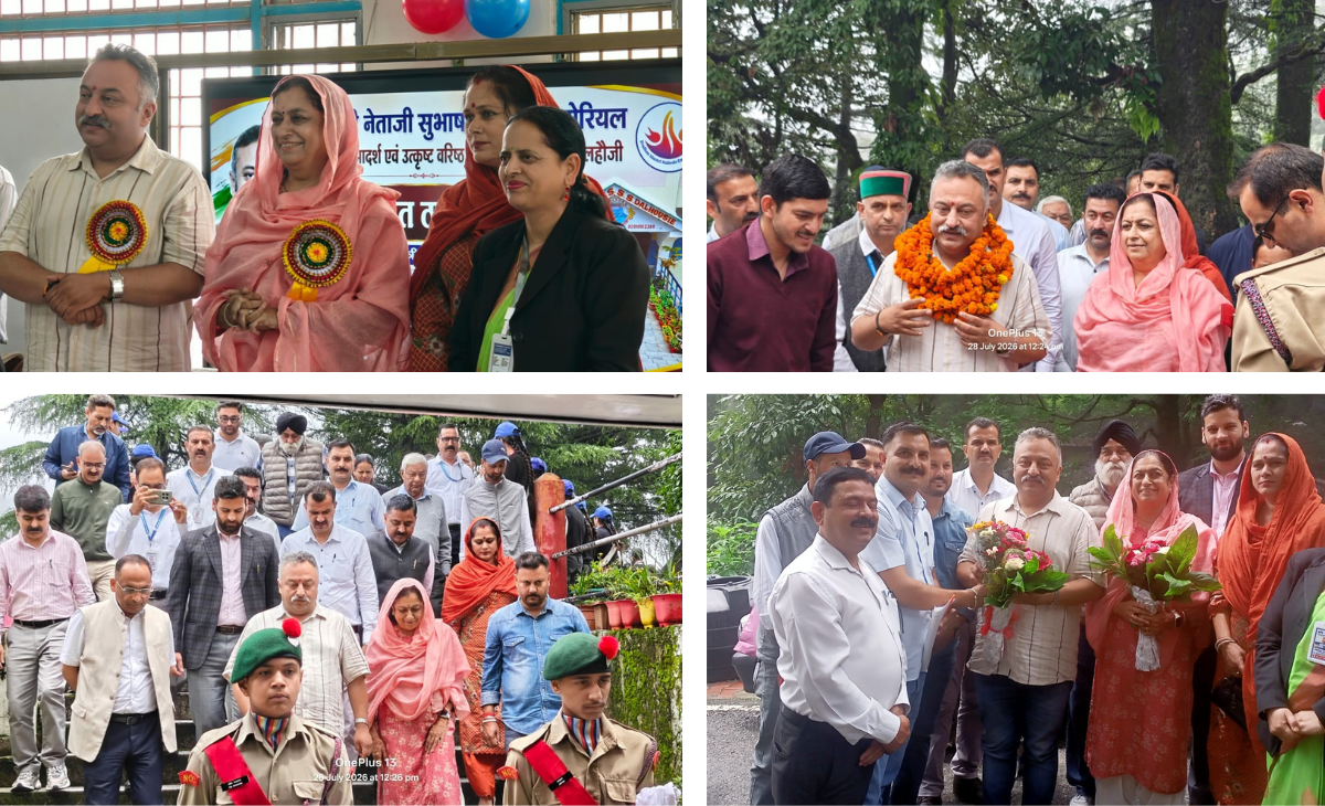 Education Minister Rohit Thakur Inspects Dalhousie Senior Secondary School