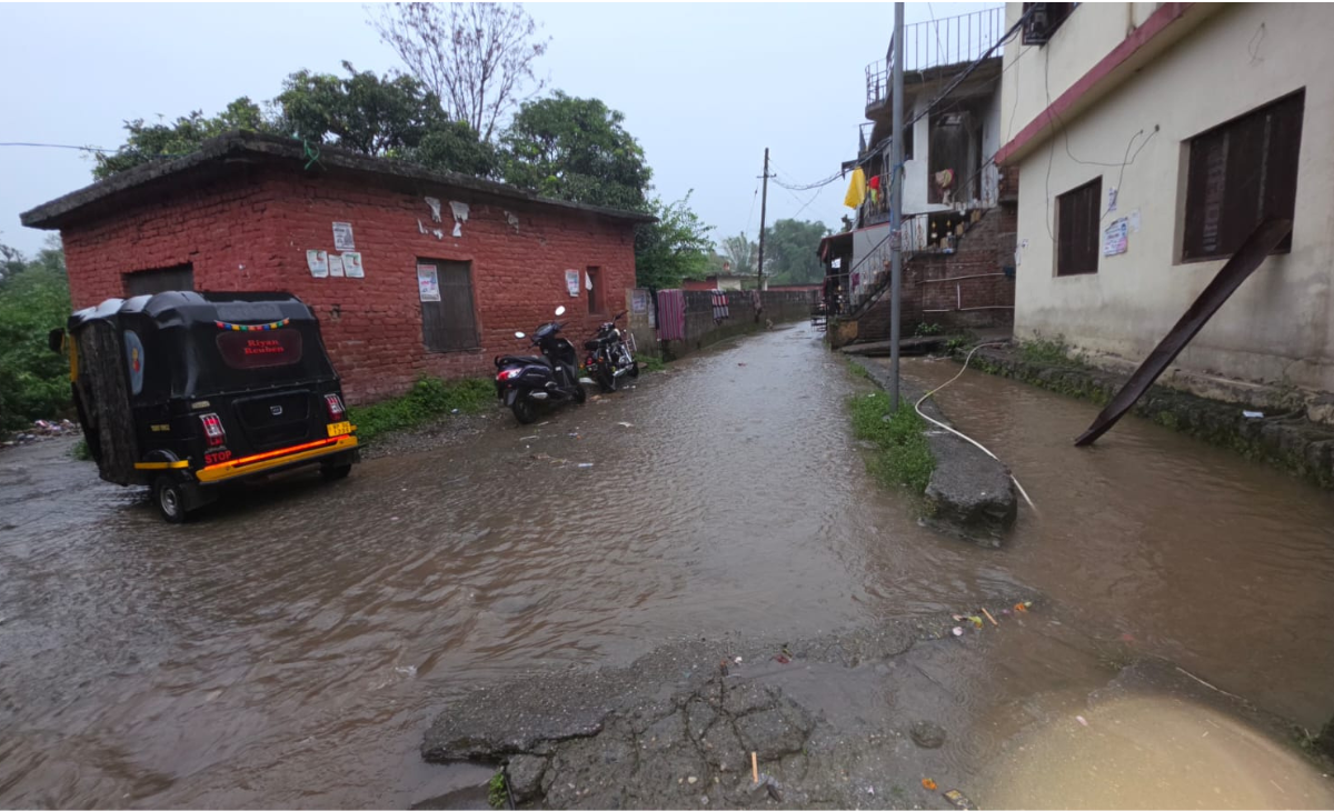 Patwar House Road in Gaggal Turns Hazardous, Locals Demand Immediate Action