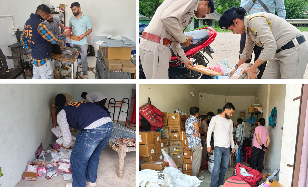 Special Courier Service Checking Drive Conducted in Nurpur Police District