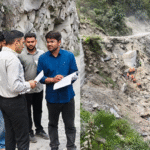 DC Mukesh Repswal Inspects NH‑154A Ahead of Shri Manimahesh Yatra Preparations