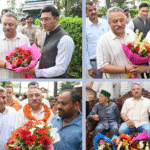 Education Minister Rohit Thakur Welcomed in Chamba