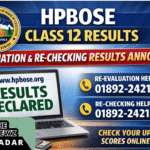 HPBOSE Declares Re-evaluation & Re-checking Results for Class 12