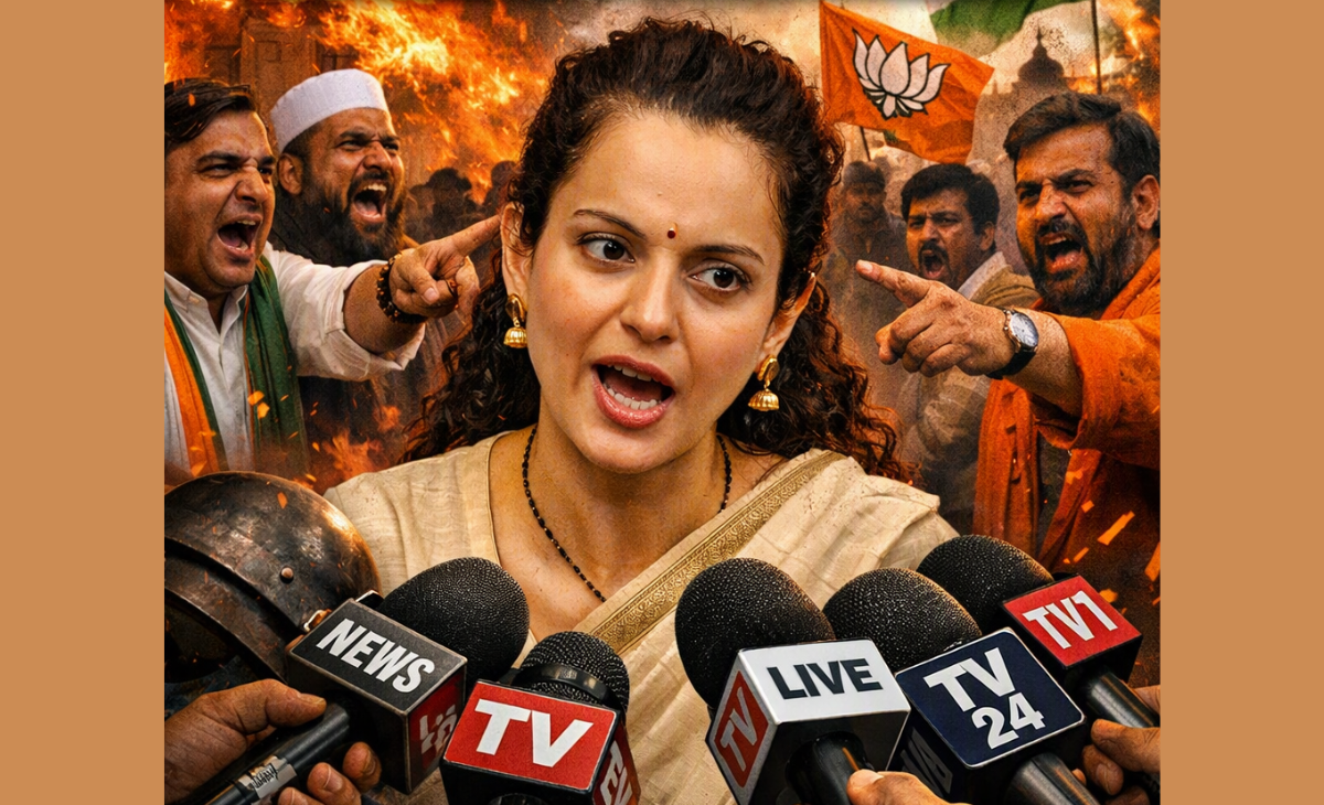 Kangana Ranaut’s “Generation Gutter” Remark Sparks Political Firestorm