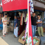 Joint Police-Health Drive in Gaggal: 12 Challans, ₹2,400 Fine for Health Rule Violations
