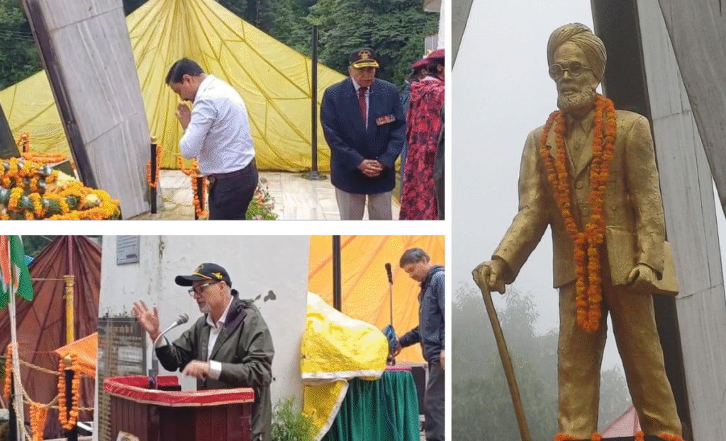 Dalhousie Pays Tribute to Freedom Fighter Ajit Singh at Panchpula Memorial 2 a1