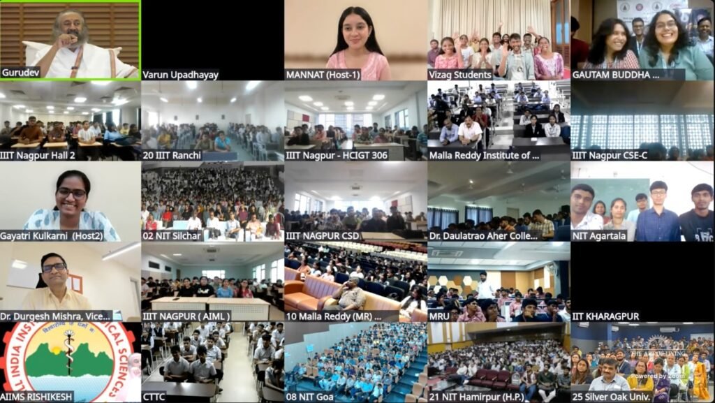 From Korean Hearts to 2 a.m. Overthinking, Situationships and Soulmates, Gen Z Had Questions-and Gurudev Sri Sri Ravi Shankar Had Answers 2 d1942aec 64b5 446d 9044 ecc77ffc4b9a