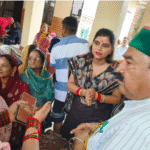 Nishu Mongra Listens to Villagers’ Concerns, Promises Hand Pump and Cremation Road by September