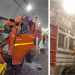 Four K*illed as Two Trucks Collide Inside Hanogi Tunnel