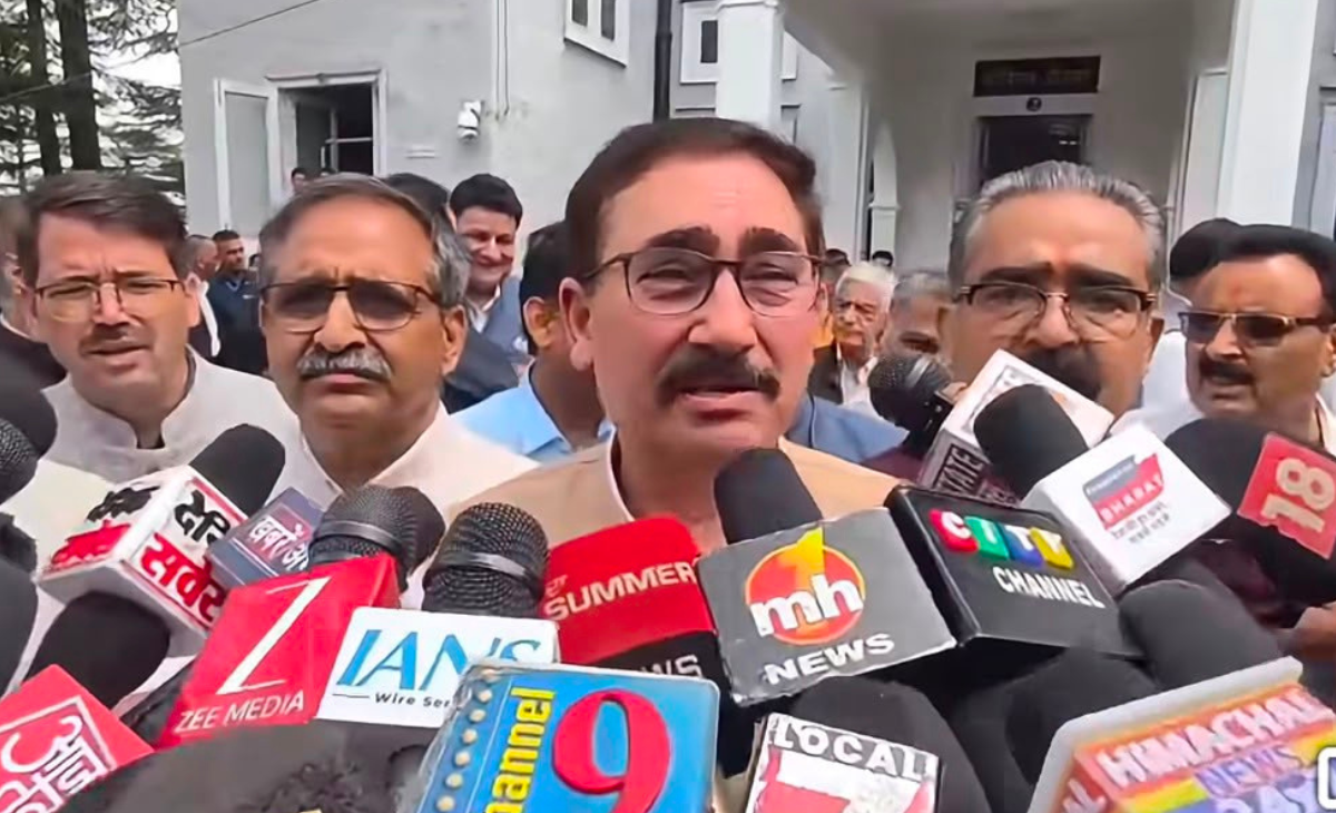Vande Mataram Row Erupts in Himachal Assembly; BJP Walks Out, Congress Faces Questions Over CWC Directive