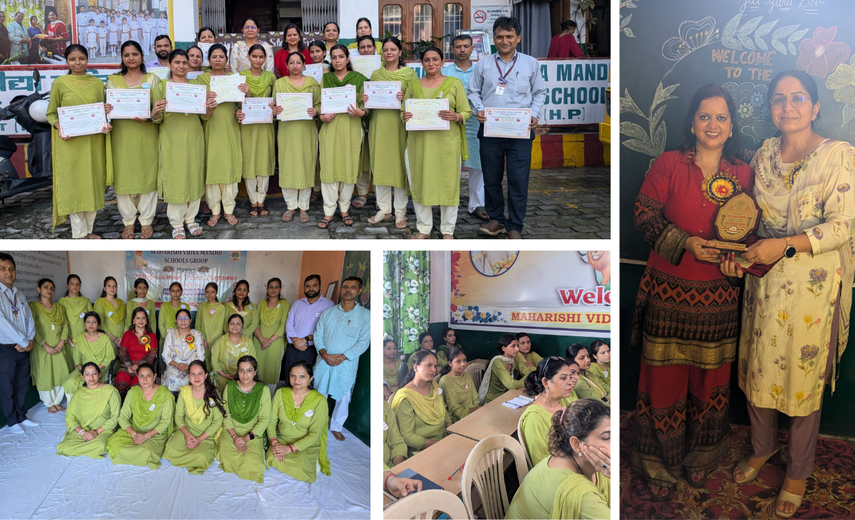 Maharishi Vidya Mandir Kangra Hosts Three-Day In-House Teacher Training Programme