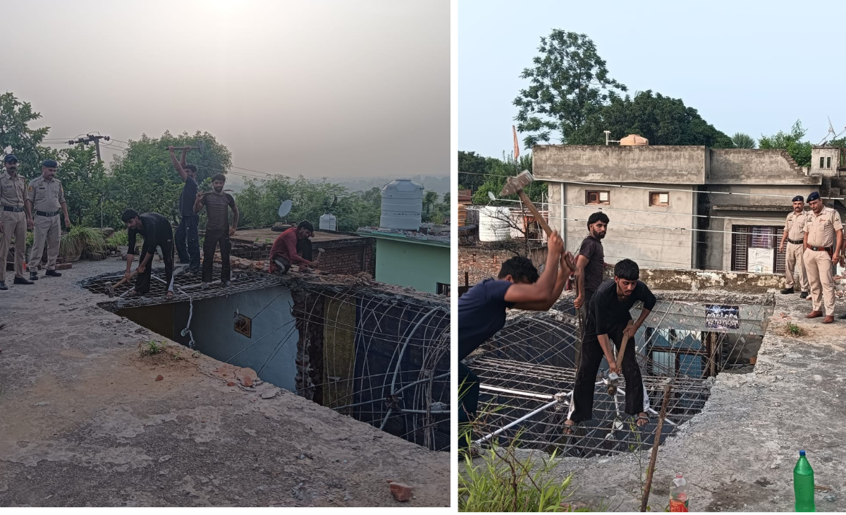 Illegal Construction of NDPS Accused Demolished in Nurpur