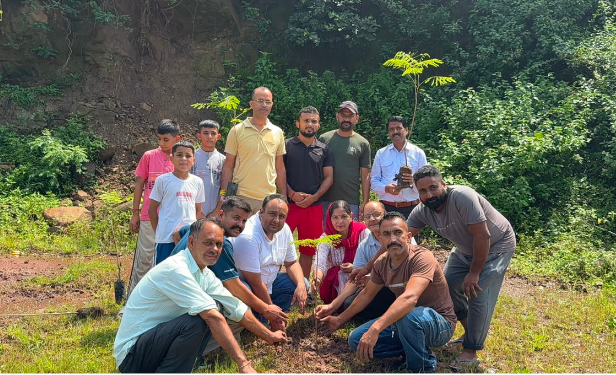 Plantation Drive Organized in Kot‑Palahri Panchayat, Commitment to Environmental Protection