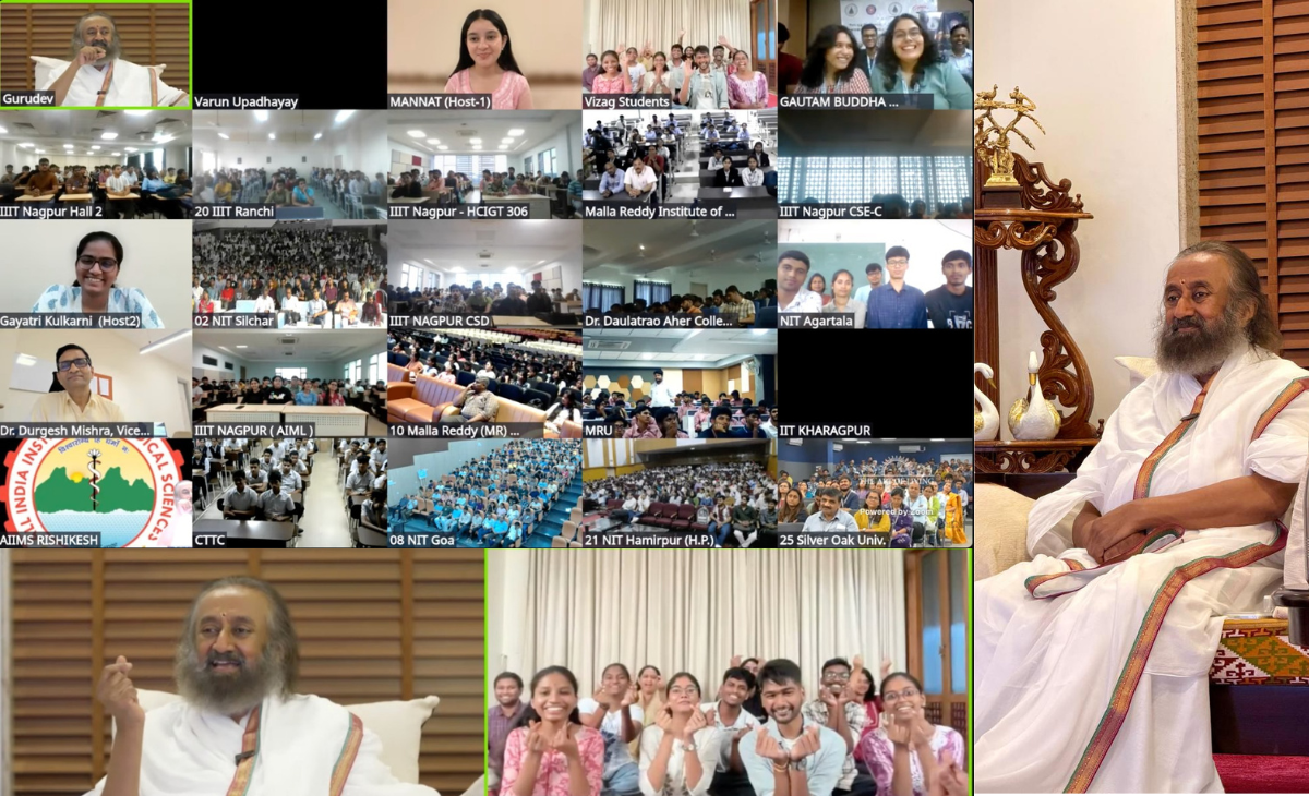 From Korean Hearts to 2 a.m. Overthinking, Situationships and Soulmates, Gen Z Had Questions-and Gurudev Sri Sri Ravi Shankar Had Answers