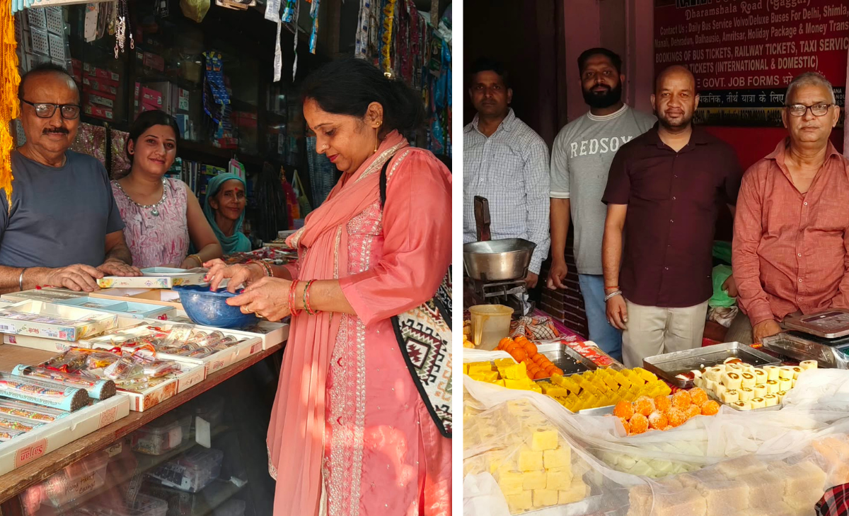 Festive Rush in Gaggal Market Ahead of Raksha Bandhan