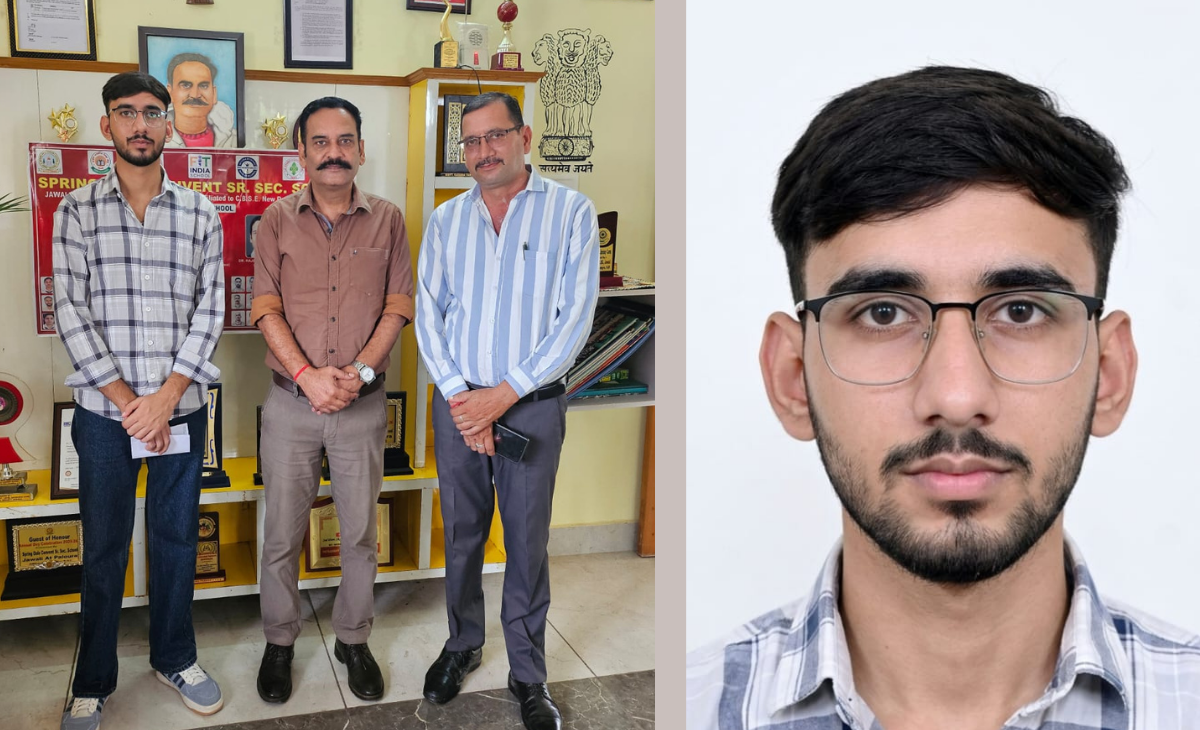 🌟 Spring Dale Convent School’s Pride – Abhishek Samyal Secures MBBS Seat 🌟