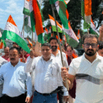 Grand Tiranga Yatra Held in Matour, Kangra