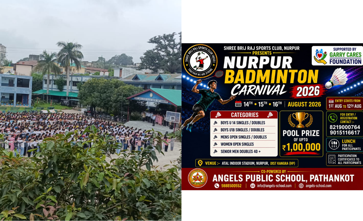 Grand Nurpur Badminton Carnival to Be Held from August 14–16, Registrations Open Until August 12