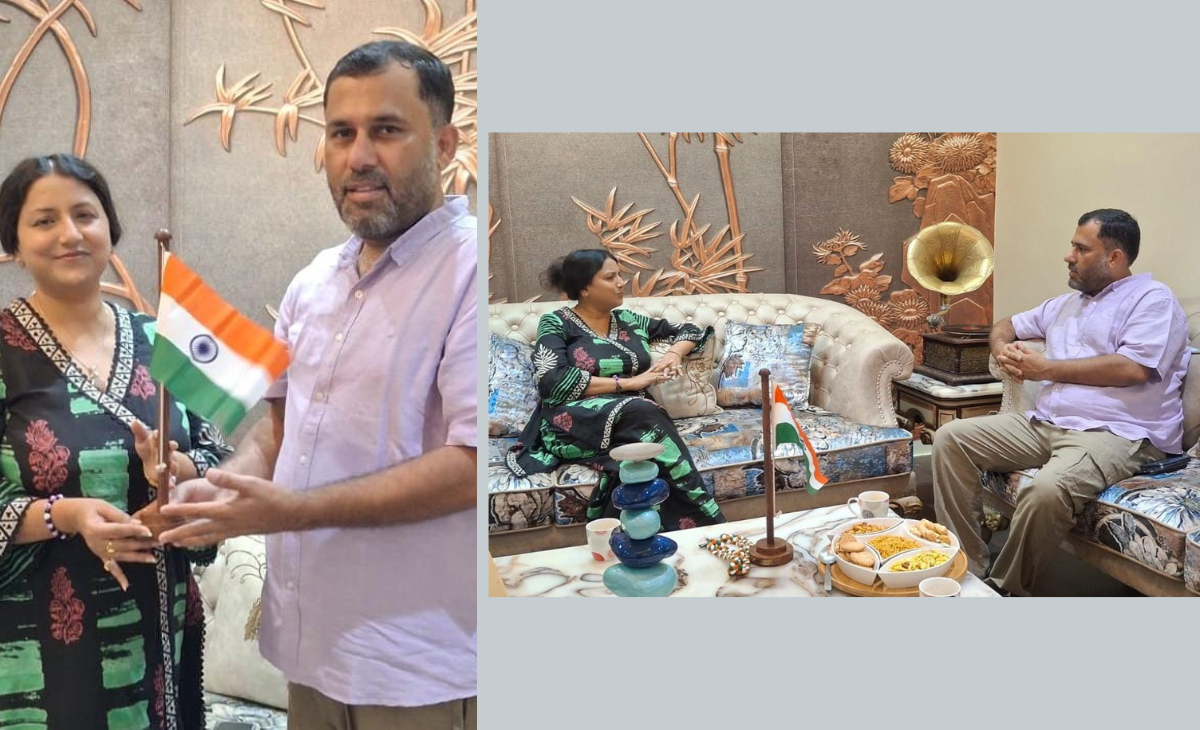 Congress Leader Deepak Bhardwaj Meets Nurpur’s Newly Appointed Pradhan Neeti Mahajan