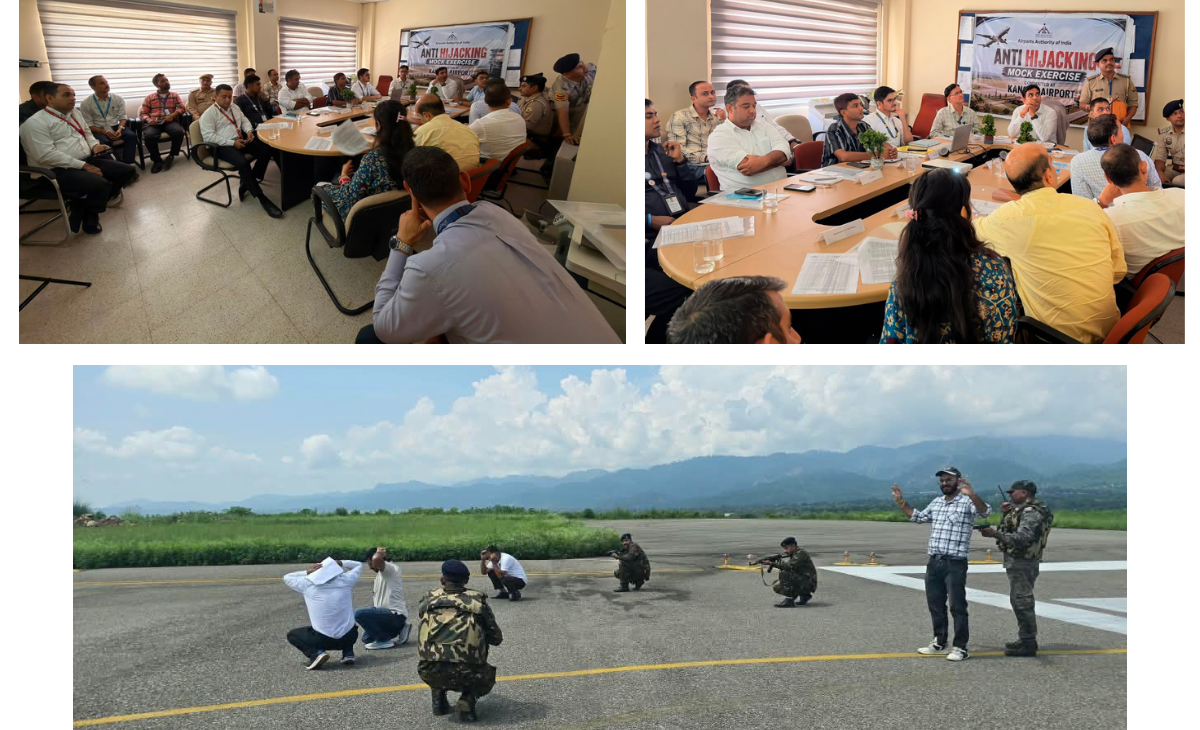 Annual Anti‑Hijacking Mock Exercise Conducted at Gaggal Airport